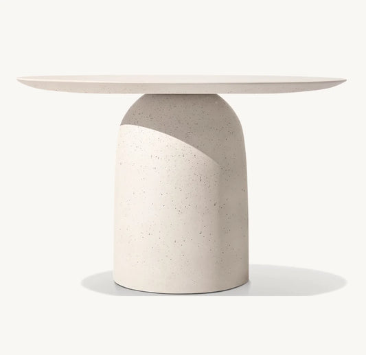 Concrete Round Dining Table