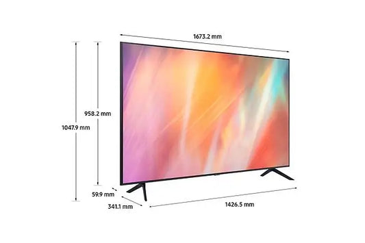 Samsung 75" AU7000 UHD Crystal Processor 4K Smart TV