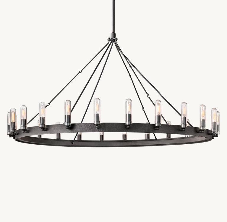 CAMINO RECTANGULAR OUTDOOR CHANDELIER 52