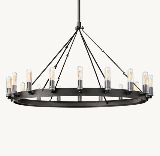 CAMINO RECTANGULAR OUTDOOR CHANDELIER 52