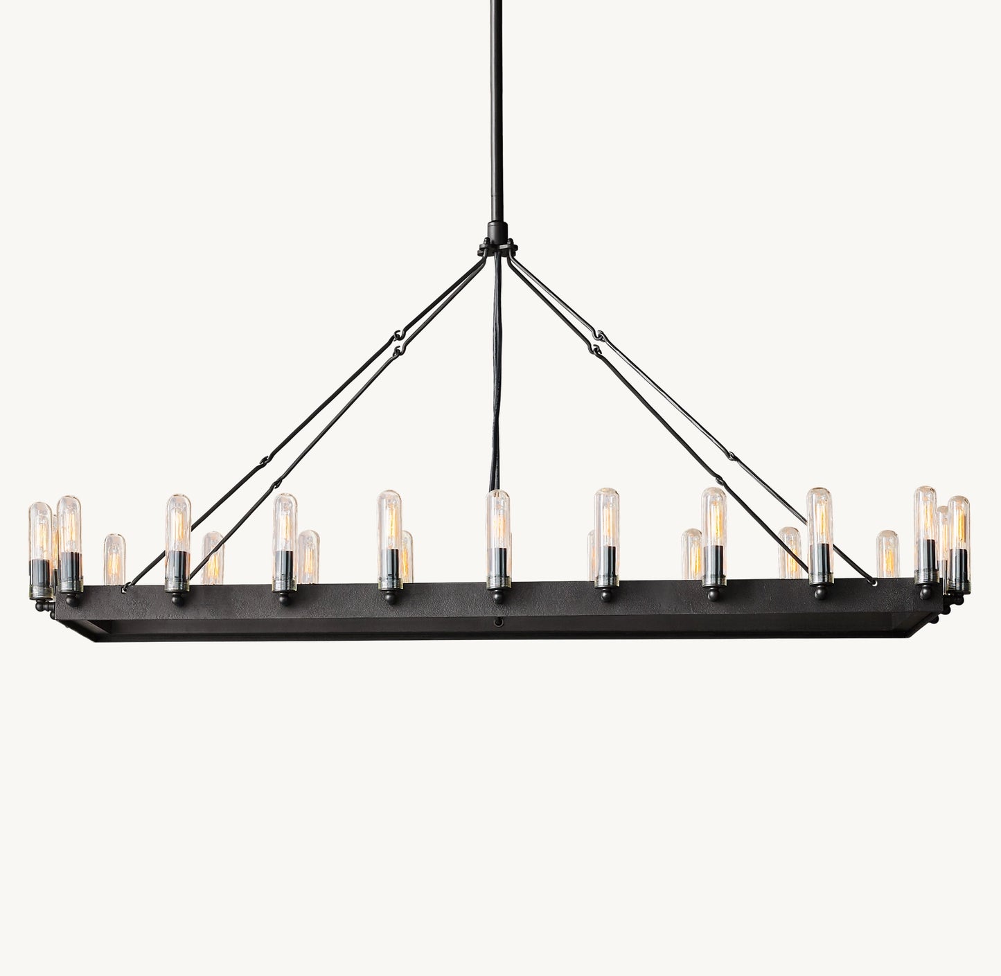 CAMINO RECTANGULAR OUTDOOR CHANDELIER 52