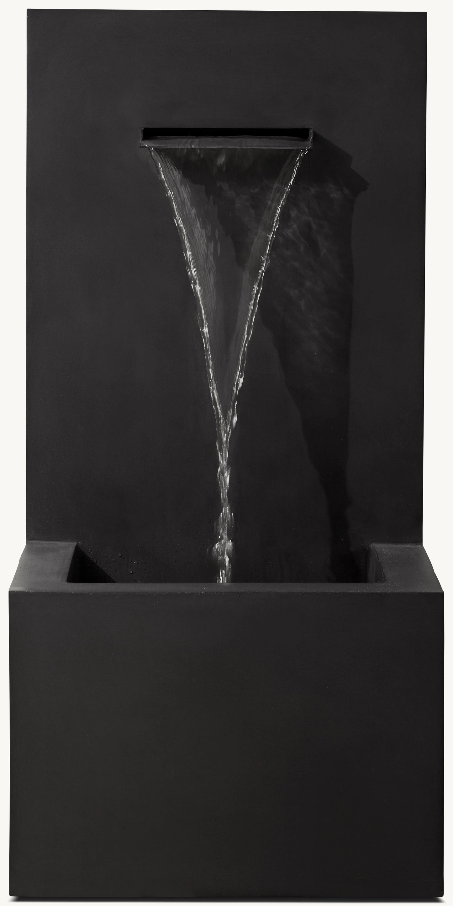 modernist wall fountain